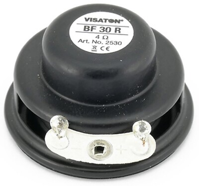 Visaton BF 30 R 3 cm (1,2 ) 4 Ohm Breitbandlautsprecher mit breitem Frequenzgang