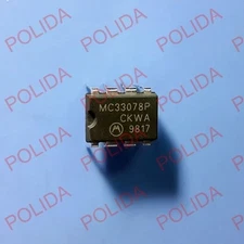 5PCS OPERATIONAL AMPLIFIER IC MOTOROLA/ON/TI DIP-8 MC33078P MC33078PG