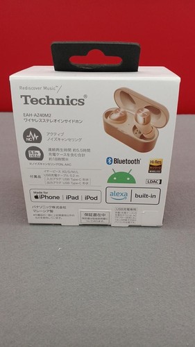 Technics EAH-AZ40M2 Wireless Earphone Hi-Res Noise-Can New From JP