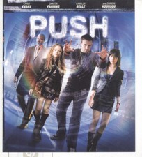 No Disc No Case ORIGINAL COVER ART Push 2009 Blu-ray Cover Chris Evans