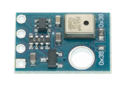 AHT10 Temperatur Luftfeuchtigkeit Sensor,I2C,Modul Humidity Temperature Arduino