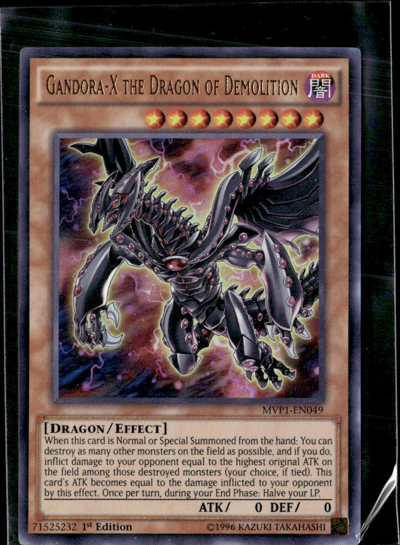 Yugioh Gandora-X the Dragon of Demolition MVP1-EN049 1st Ed | eBay