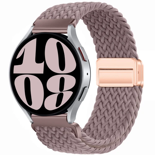 Correa de reloj de pulsera magnética de nailon trenzado de 18 mm 20 mm 22 mm correa de liberación rápida - Imagen 124 de 169