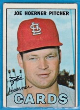 1967 Topps Baseball Card - #41 Joe Hoerner - St. Louis Cardinals