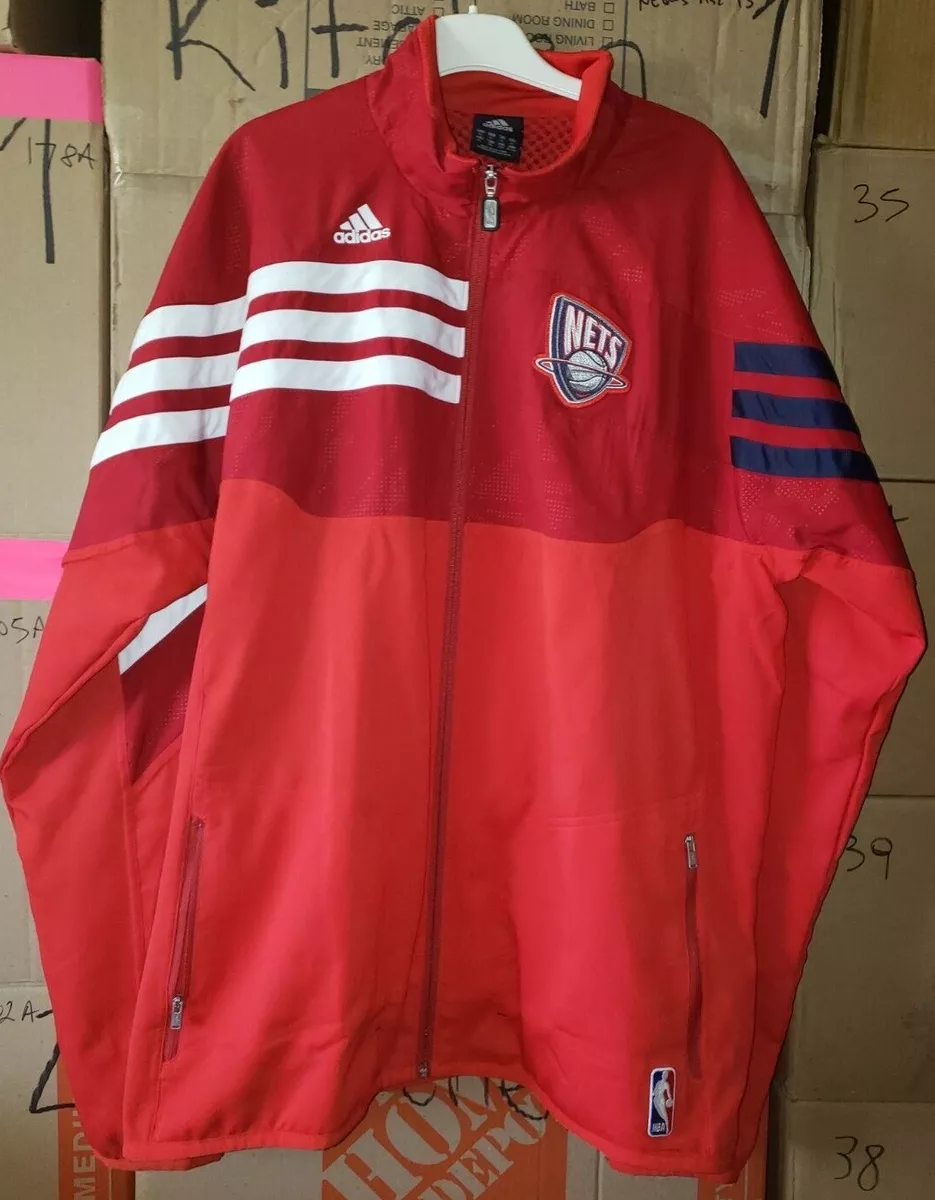 Adidas NBA Basketball New Jersey Nets Warm Up Tracksuit Menu0026#039;s Sz XL  EUC Vintage | eBay