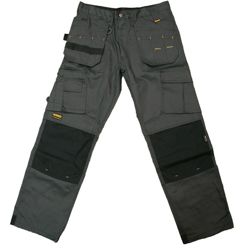 Dewalt PRO COMERCIANTE Pantalones De Trabajo Gris DWC26-014 tamaño de la  cintura 32-42\