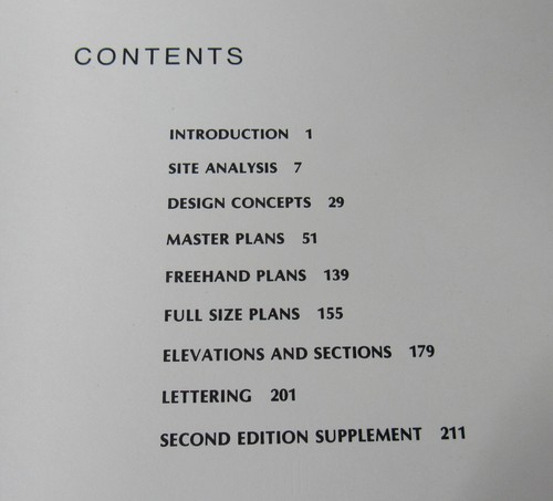 Plan Graphics Drawing Delineation Lettering Theodore D. Walker PDA 2nd Edition - Picture 8 of 24