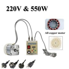 550W Permanent Magnet Servo Motor+Controller Driver Face Mount For Belt Sander