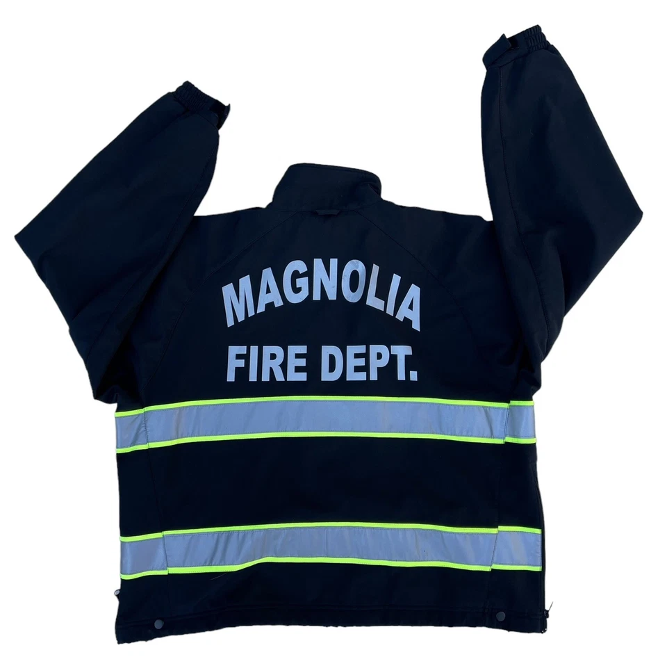 Gerber Men’s Warrior Soft Shell Fleece Jacket  Magnolia Fire Dept Size XL - Image 3 of 4