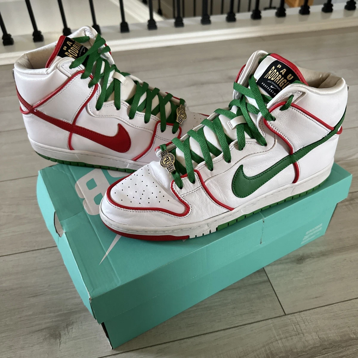 Size 13 - Nike SB Dunk High Premium x Paul Rodriguez Boxing 2020 No White  Laces