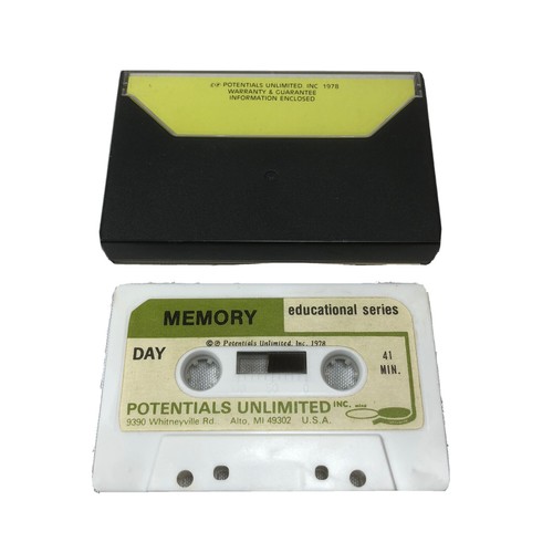 Ancienne cassette subliminale AMÉLIORATION DE LA MÉMOIRE potentiels illimités Konicov - Photo 2 sur 2