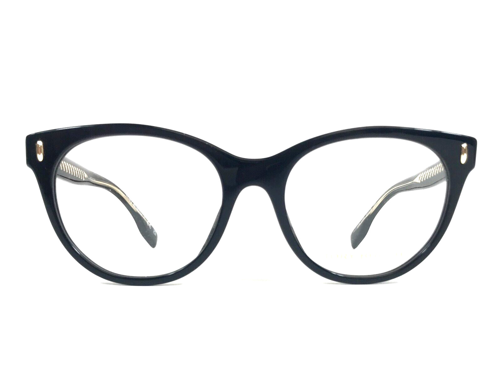 Оправа для очков Tory Burch TY2150U 1709 Блестящая черная в азиатском стиле 52-18-140