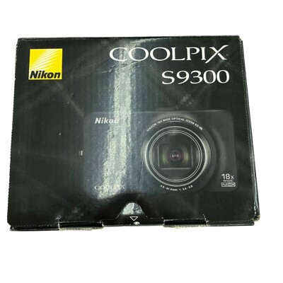 MINT]Nikon COOLPIX S9300 Silver Digital Camera 16.0MP 18x Optica