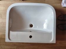 Waschtisch "Richter & Frenzel" Optiset, 600x480, wei&szlig;, geeignet f&uuml;r Zugstange...