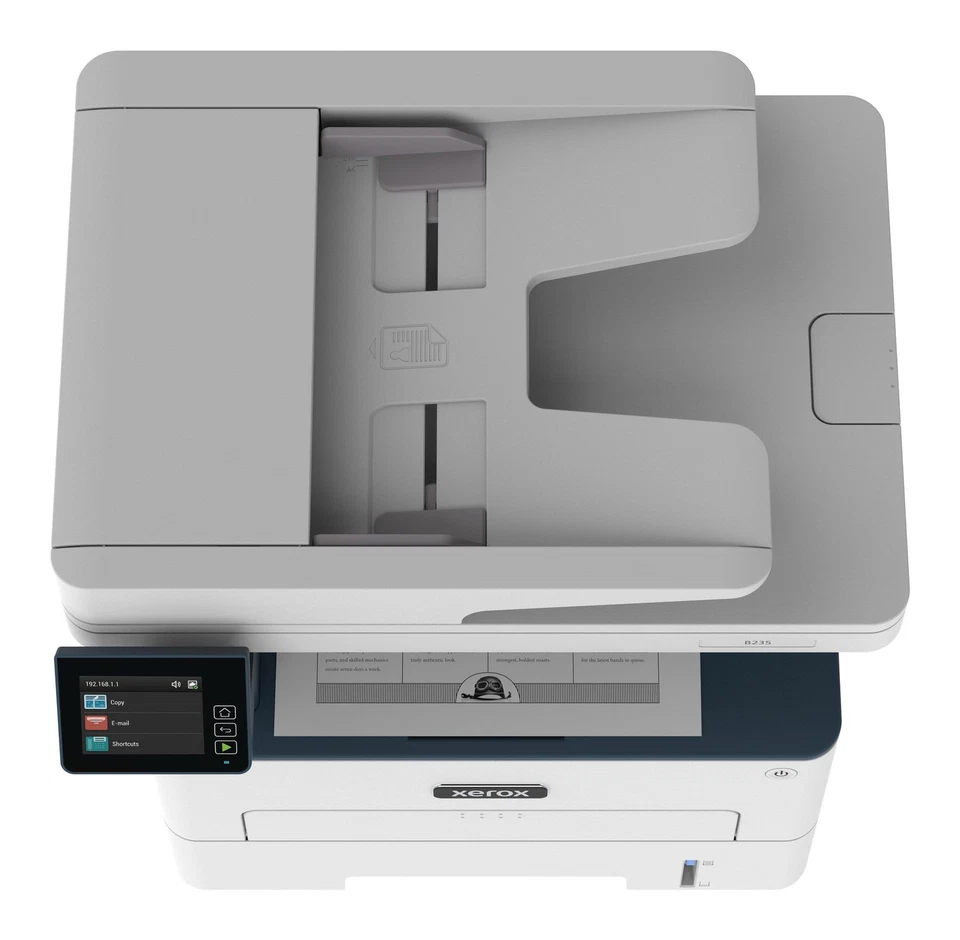 Xerox Multifunzione 4in1 Laser ( A4 Duplex 600 x 600 ) White e Grey B235V DNI - Immagine 4 di 4
