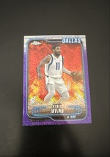 2024-25 Topps Chrome - Kyrie Irving #117 Purple Speckle Refractor /299