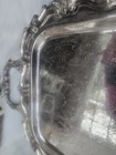 Vintage Bristol Silverplate by Poole 132 Silverplate Footed Serving Platter Tray — photo 5