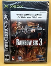 Tom Clancy's Rainbow Six 3 Xbox Official DVD Strategy Guide Walkthrough CHEApest