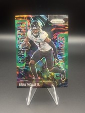 2025 Panini Prizm - Fireworks Brian Thomas Jr. #14 Green Ice Prizm