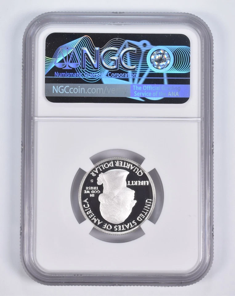 2017-S Silver PF69 ANT Ozark Riverways Quarter Limited Edition NGC *1632 - Image 2 of 4