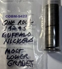 Buffalo Nickel Roll 1929-S Grades Vary from Very Worn to Nicer COBM-9422