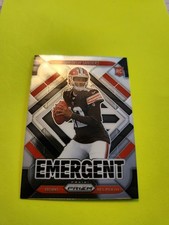 SHEDEUR SANDERS 2025 PANINI PRIZM RC  EMERGENT  #17 BROWNS QB