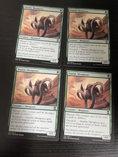 4x Nimble Mongoose / Wendiger Mungo, Magic, Mtg, englisch, Eternal Masters
