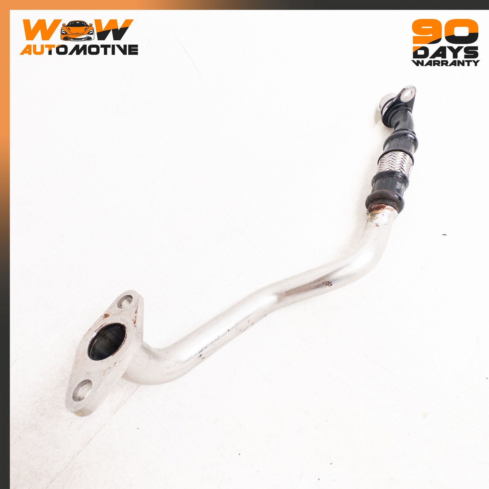 04-19 BENTLEY CONTINENTAL GTC FLYING SPUR GT TURBOCHARGER OIL RETURN LINE OEM