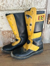 Vintage Hallman USA Motorcross Boots Shoes Clothing Clothes Racing Size 12