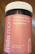 Frida Mom Postpartum Gummies For Lactation Breastfeeding 60 Count Exp: 03/25