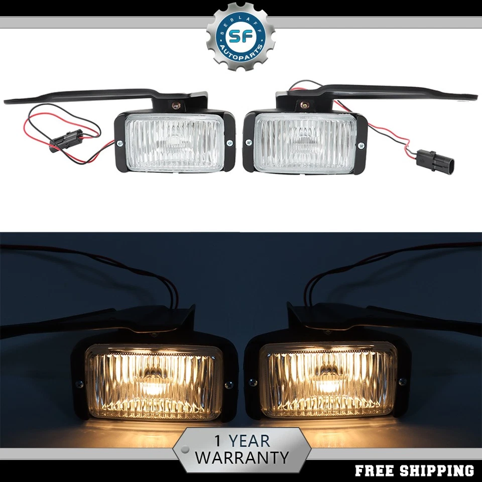 Luces antiniebla de parachoques luces de conducción aptas para Chevy GMC C/K 1500 1988-1997 izquierda+derecha Foto 2 de 4