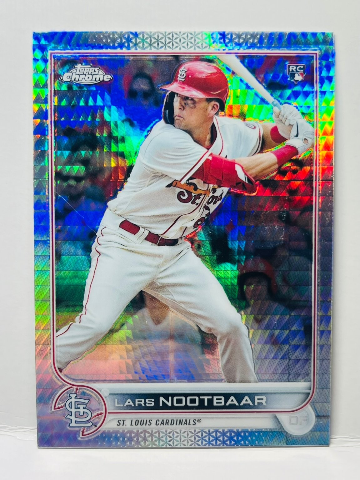 Lars Nootbaar St. Louis Cardinals 2022 Topps Chrome X-Fractor RC #19