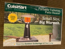 Cuisinart Portable Tabletop Patio Heater COH-500P - 11,000 BTU - 1 lb Propane