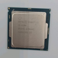 Intel Core i3-6100 3.70GHz 6th Gen CPU Processor SR2HG Core i3 6th Gen.