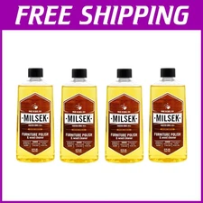 4-Pack Lemon Oil Furniture Polish - Wood Cleaner - 12 Fl Oz