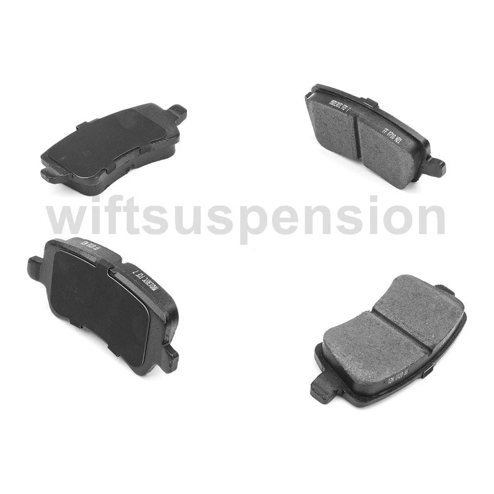 Pinzas de freno traseras pastillas de freno de cerámica para 2007 2008 2009 2010 2011 Volvo S80 Foto 3 de 4