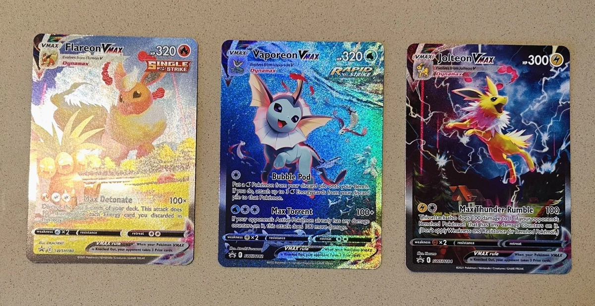 Vaporeon VMAX Pokémon TCG Cards for sale | eBay