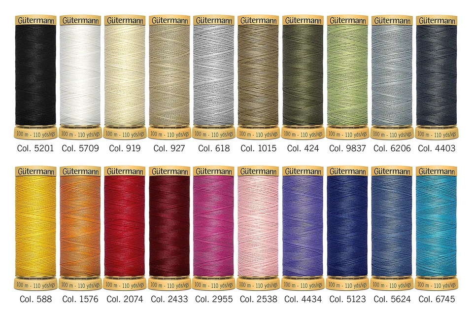 Gutermann Thread Set, Multi-Colour, 100 m - Image 4 of 4