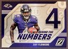 2023 Panini Zenith #30 Zay Flowers Behind the Numbers Ravens