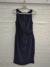 New Lauren Ralph Lauren Women's V Neck Faux Wrap Cocktail Dress Size 6