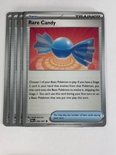 Pokemon TCG Paldean Fates 4x Playset Rare Can...