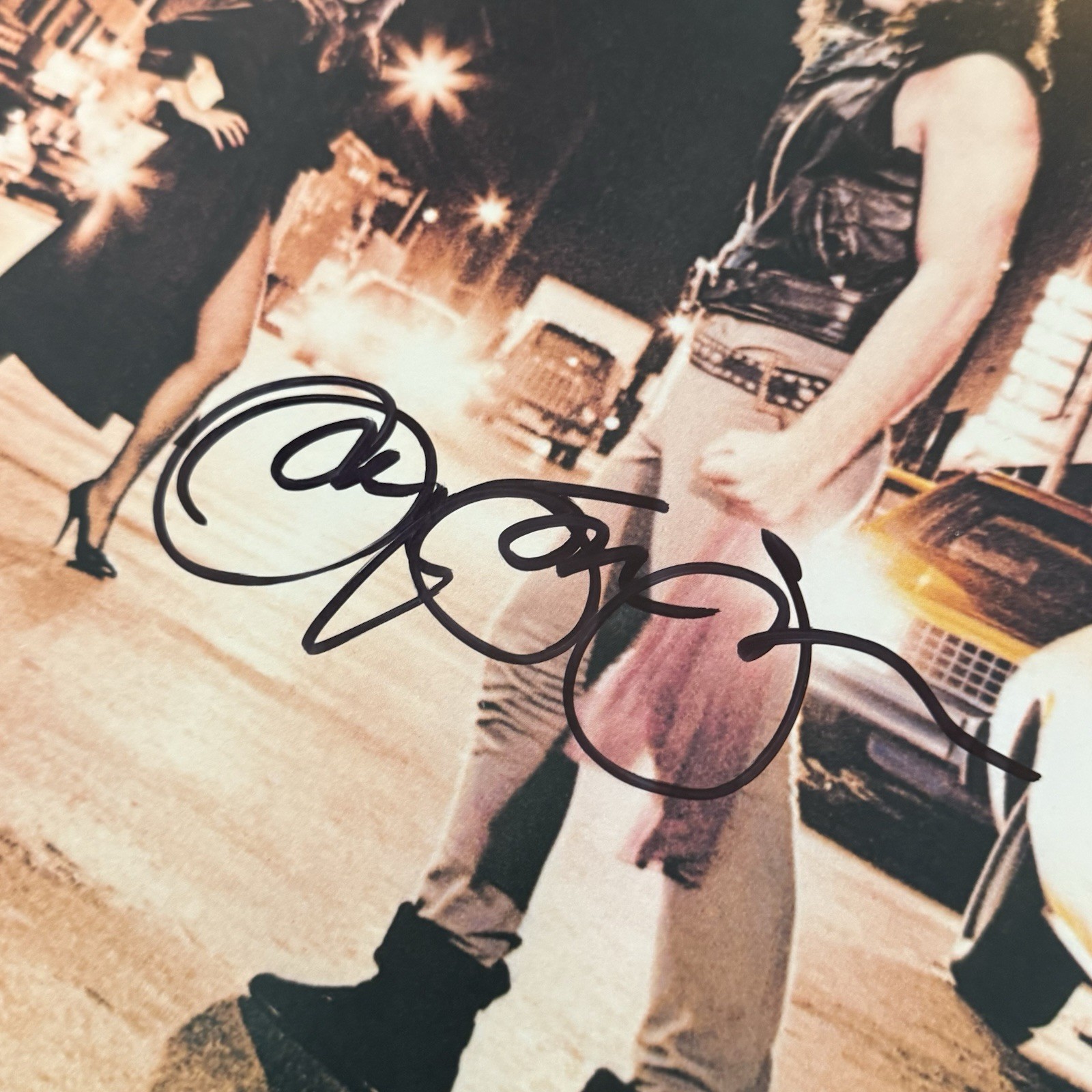 Bon Jovi Signed Debut Self Titled Vinyl LP Album Jon Bon Jovi Pop Up Band - image 2