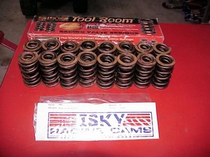 16 Isky 1.560" Dual with Damper Roller Cam Tool Room Valve Springs #9985