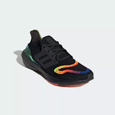 Men's Adidas UltraBoost 22 Running Shoes Linear Black Energy Sz 9 HQ0965