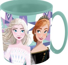 Mug en plastique Disney La Reine des Neiges allant au micro-ondes 350 ml