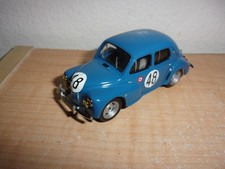 Ixo Renault 4CV Le Mans 1950 Race Car Blue #48 1:43