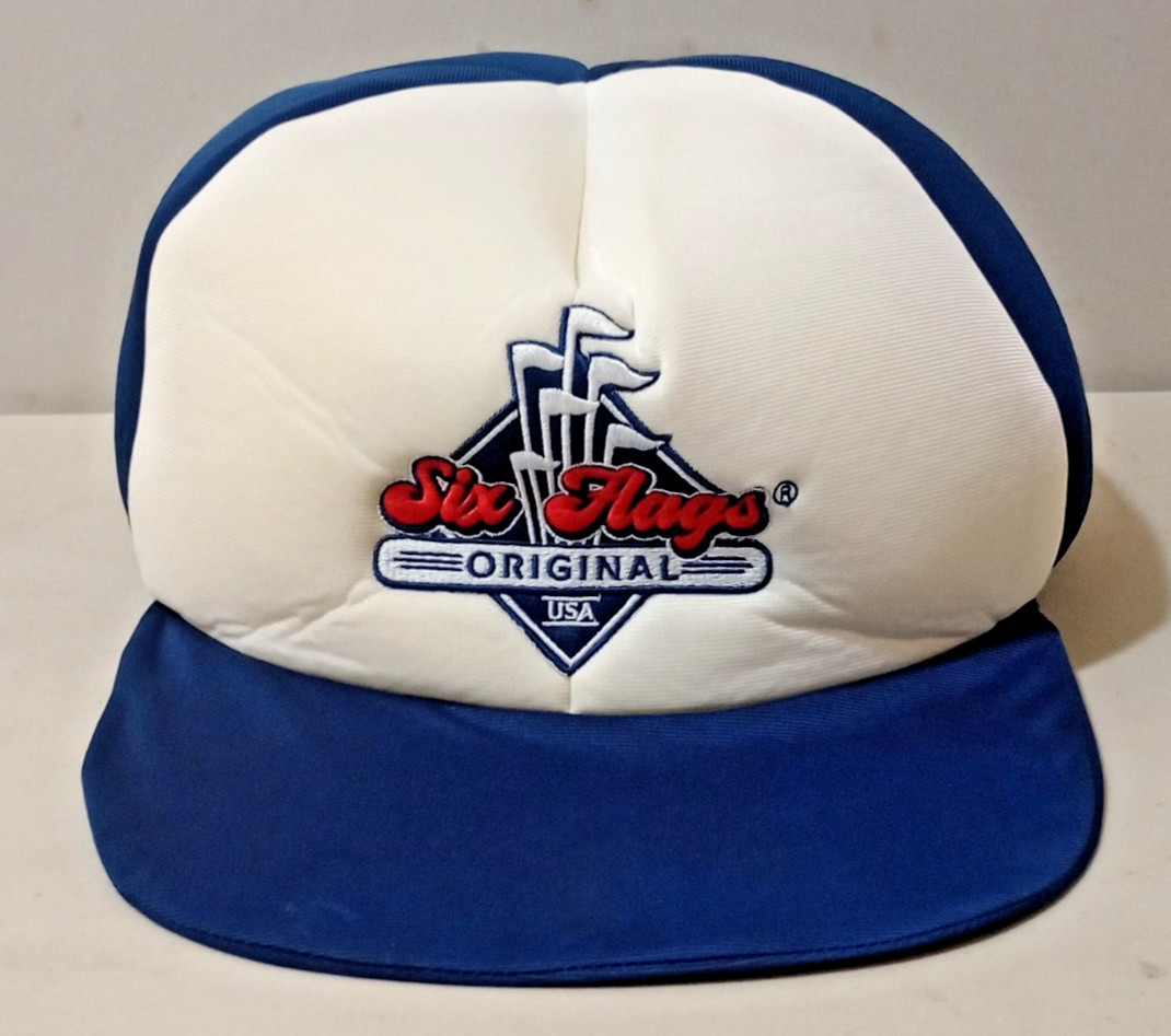 Original Jumbo Oversized Six Flags Theme Park Bas… - image 1