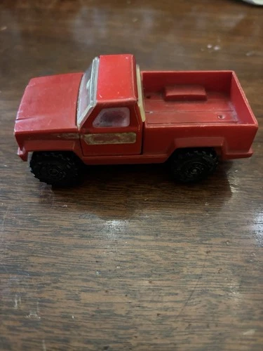Vintage 1978 Tonka Red Pickup Truck - Made in USA - Pressed Steel & Plastic