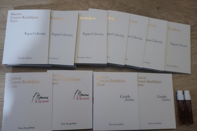 13 MAISON FRANCIS KURKDJIAN, Aqua Celestia, GENTLE FLUIDITY, HOMME A LA ROSE