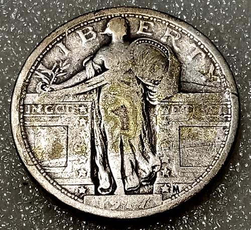 🟅 1917 Standing Liberty Quarter 25¢ Type 1